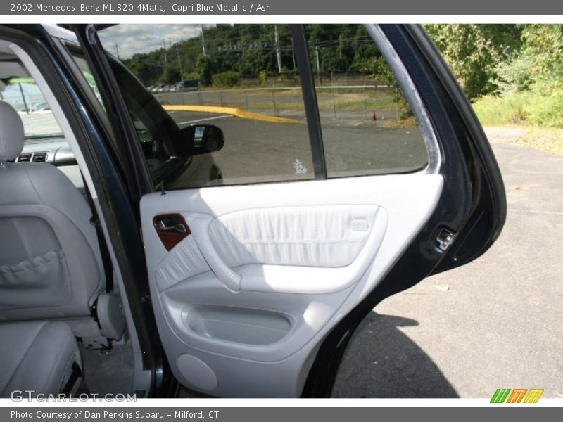 Capri Blue Metallic / Ash 2002 Mercedes-Benz ML 320 4Matic