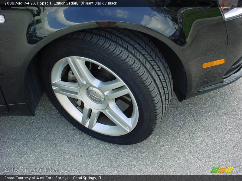 Brilliant Black / Black 2008 Audi A4 2.0T Special Edition Sedan