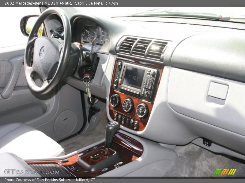 Capri Blue Metallic / Ash 2002 Mercedes-Benz ML 320 4Matic