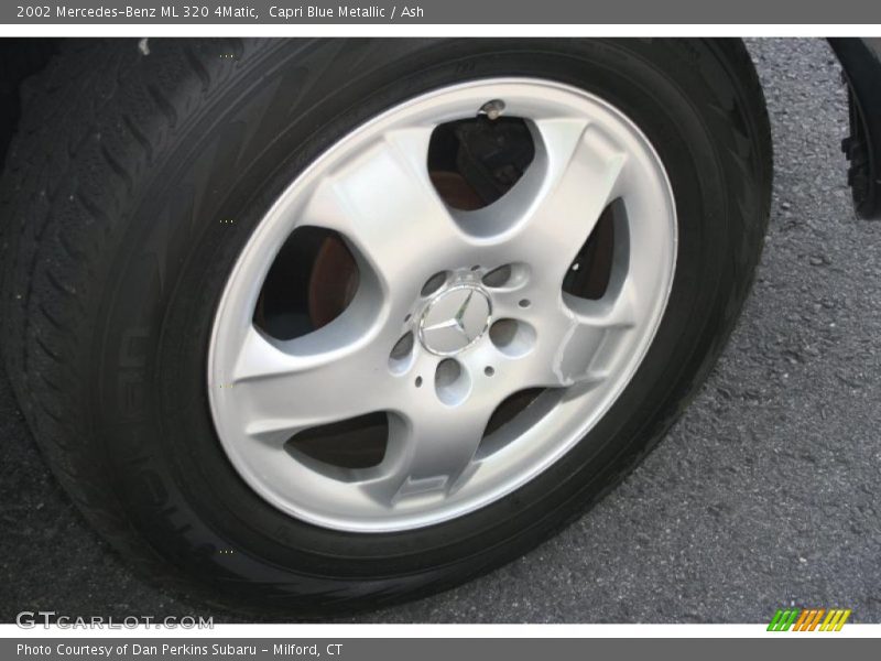 Capri Blue Metallic / Ash 2002 Mercedes-Benz ML 320 4Matic