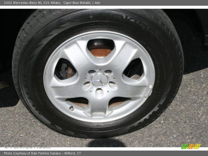 Capri Blue Metallic / Ash 2002 Mercedes-Benz ML 320 4Matic