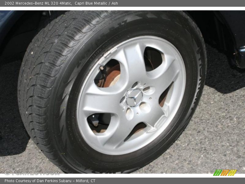 Capri Blue Metallic / Ash 2002 Mercedes-Benz ML 320 4Matic