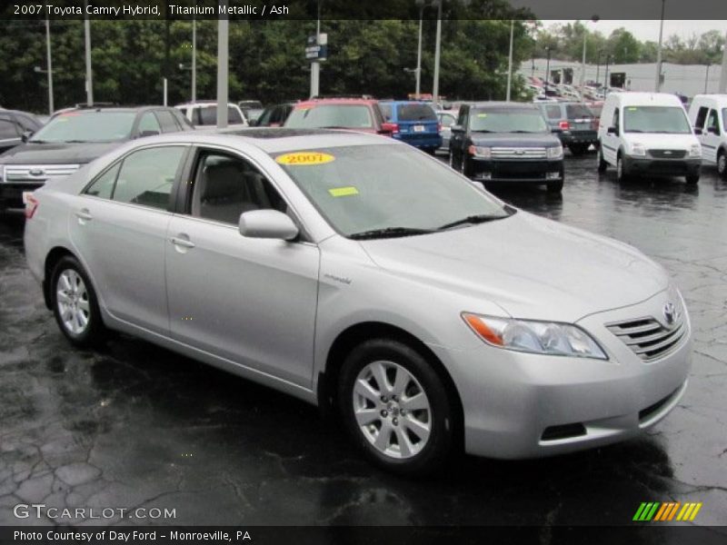 Titanium Metallic / Ash 2007 Toyota Camry Hybrid