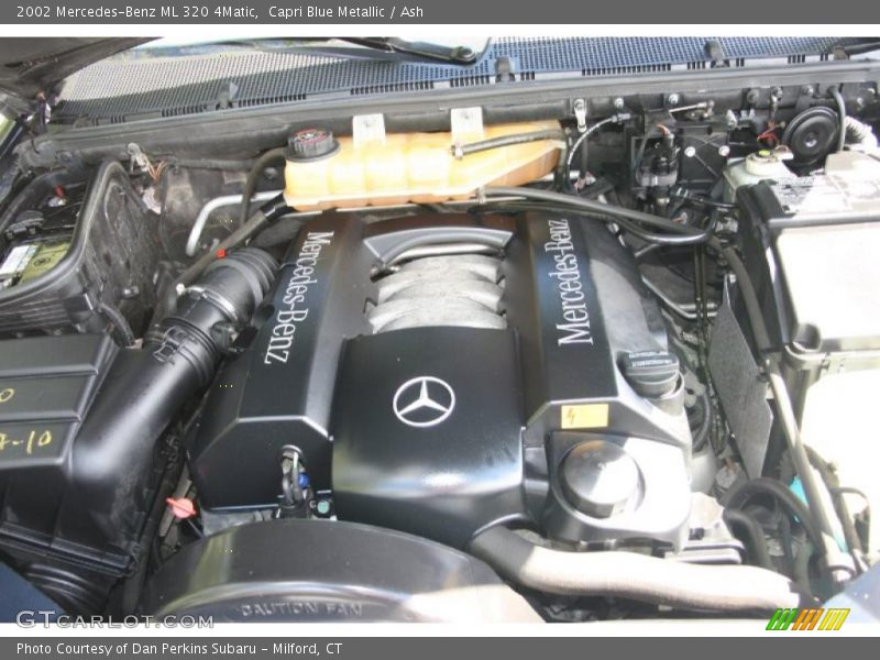 Capri Blue Metallic / Ash 2002 Mercedes-Benz ML 320 4Matic