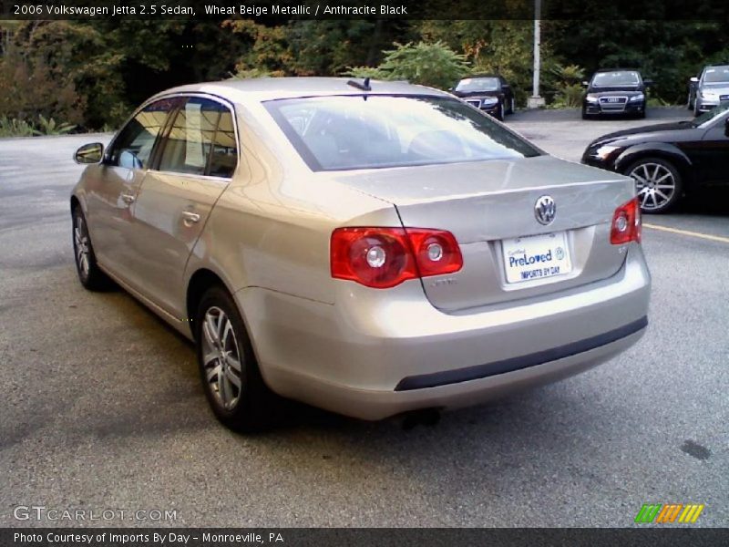 Wheat Beige Metallic / Anthracite Black 2006 Volkswagen Jetta 2.5 Sedan