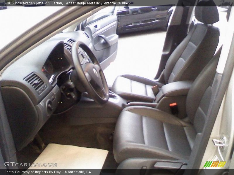 Wheat Beige Metallic / Anthracite Black 2006 Volkswagen Jetta 2.5 Sedan