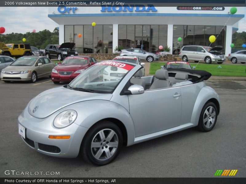 Reflex Silver / Grey 2006 Volkswagen New Beetle 2.5 Convertible