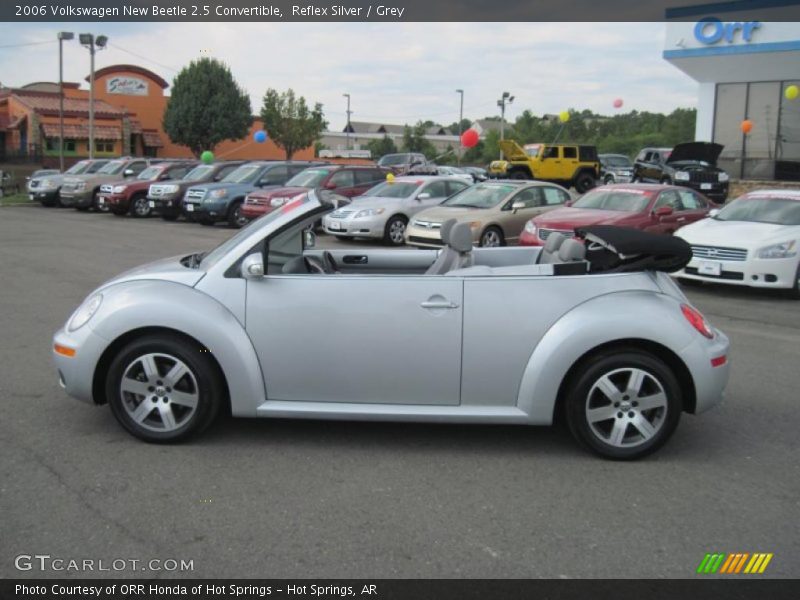 Reflex Silver / Grey 2006 Volkswagen New Beetle 2.5 Convertible