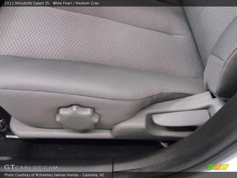 White Pearl / Medium Gray 2011 Mitsubishi Galant ES