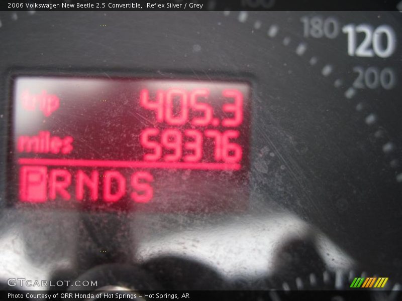 Reflex Silver / Grey 2006 Volkswagen New Beetle 2.5 Convertible