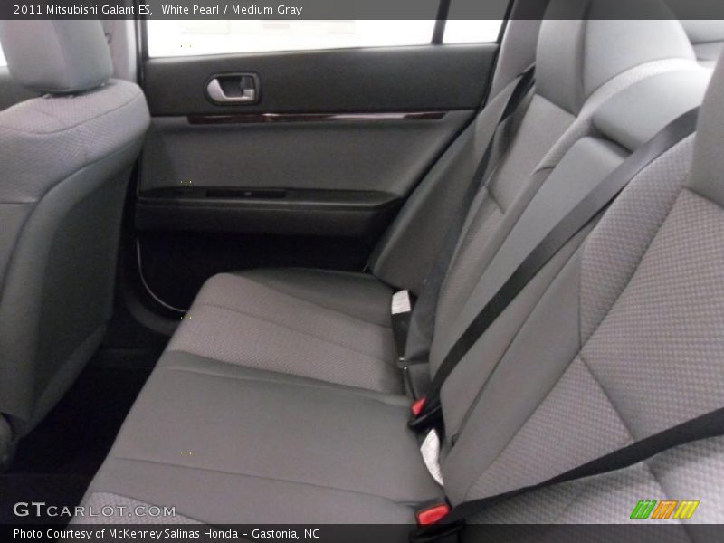 White Pearl / Medium Gray 2011 Mitsubishi Galant ES