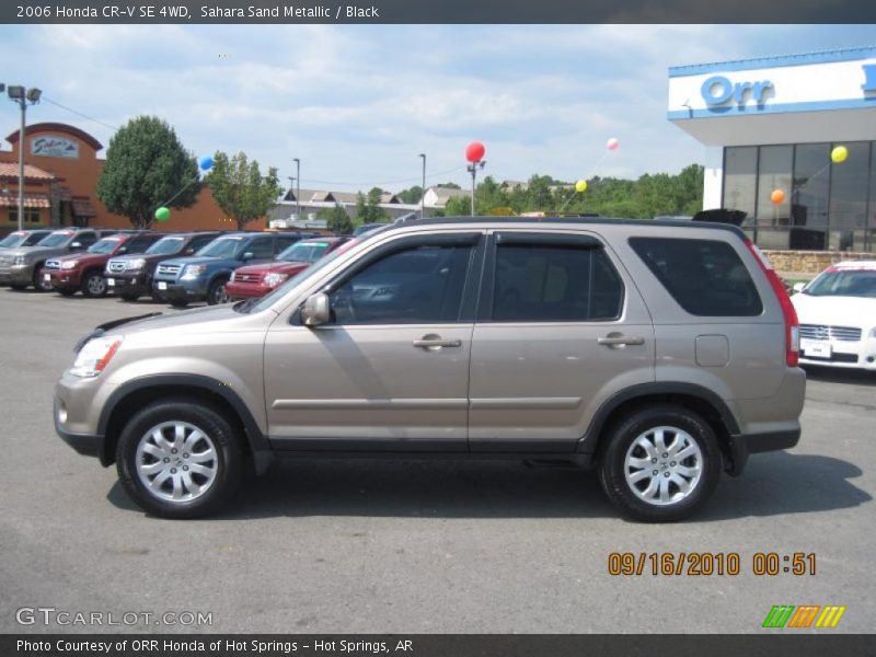 Sahara Sand Metallic / Black 2006 Honda CR-V SE 4WD