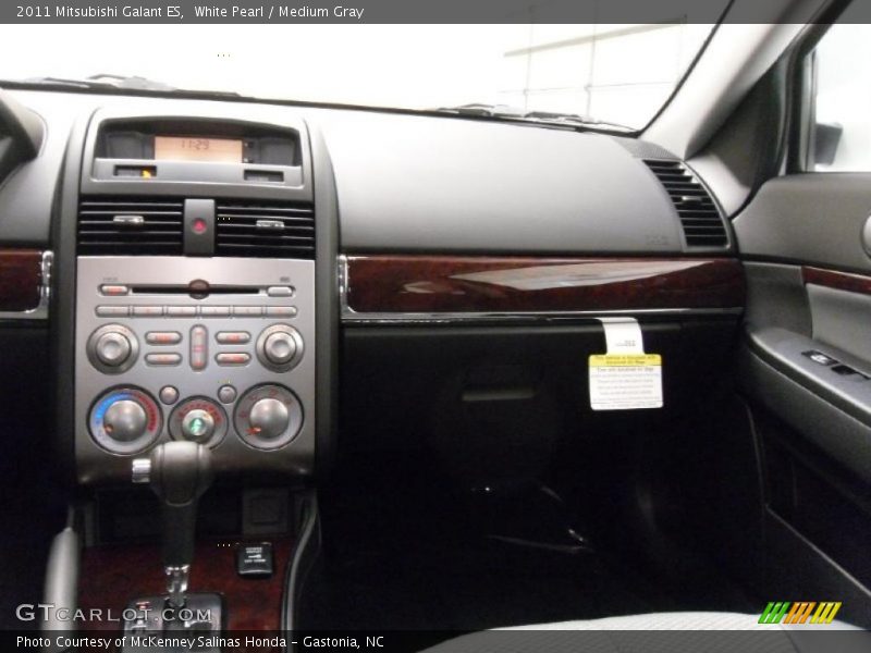 White Pearl / Medium Gray 2011 Mitsubishi Galant ES