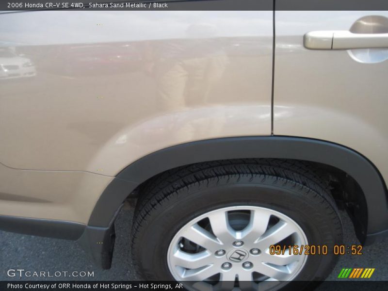 Sahara Sand Metallic / Black 2006 Honda CR-V SE 4WD