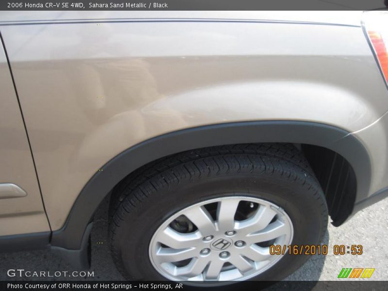 Sahara Sand Metallic / Black 2006 Honda CR-V SE 4WD