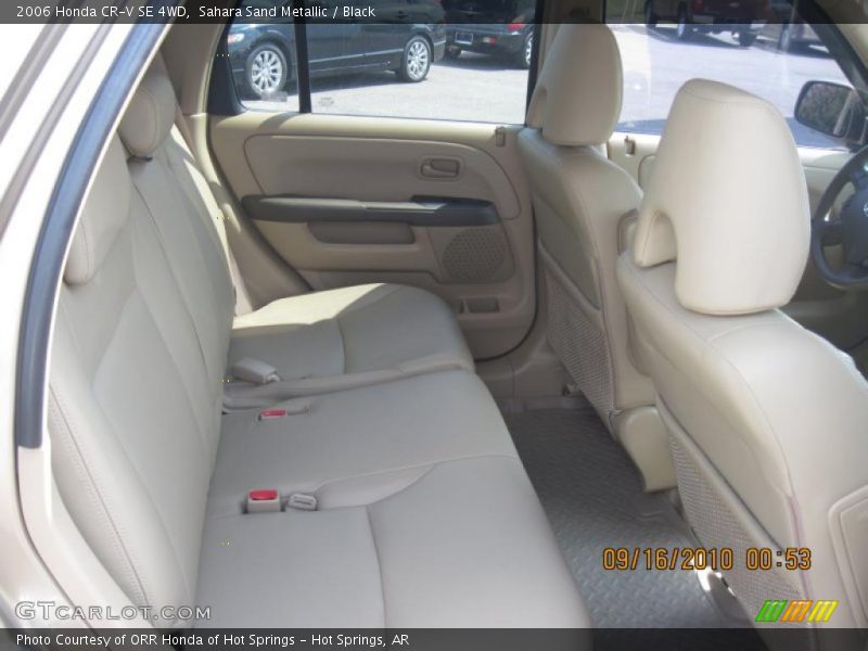 Sahara Sand Metallic / Black 2006 Honda CR-V SE 4WD