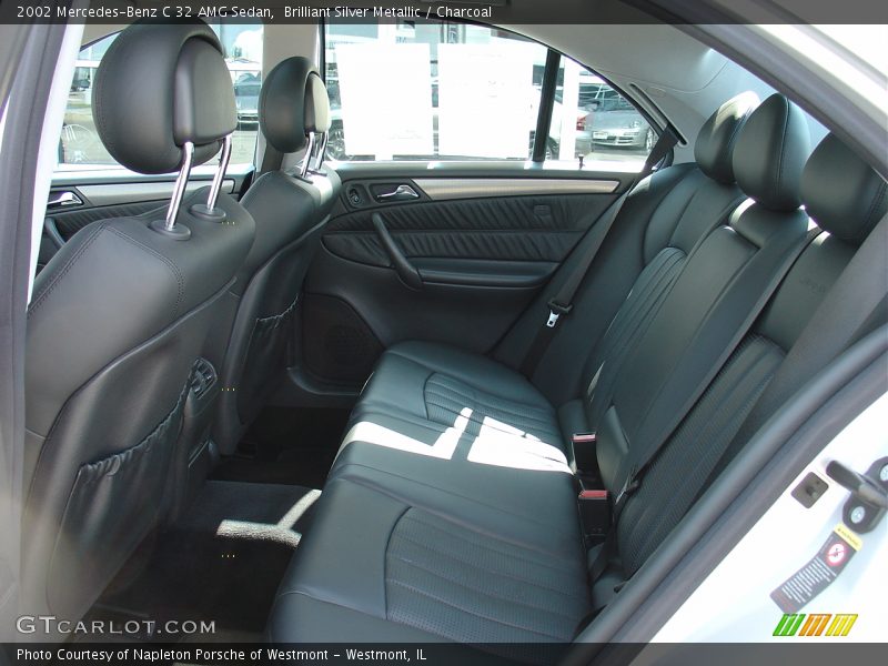 Brilliant Silver Metallic / Charcoal 2002 Mercedes-Benz C 32 AMG Sedan