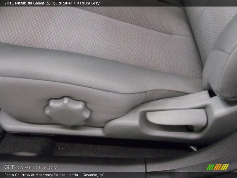 Quick Silver / Medium Gray 2011 Mitsubishi Galant ES