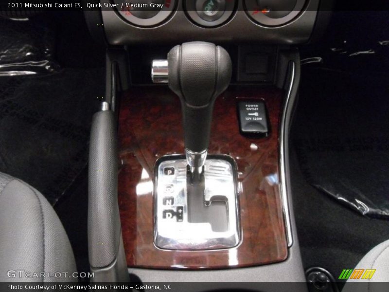 Quick Silver / Medium Gray 2011 Mitsubishi Galant ES