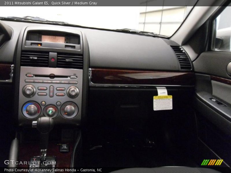 Quick Silver / Medium Gray 2011 Mitsubishi Galant ES