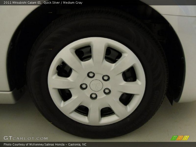 Quick Silver / Medium Gray 2011 Mitsubishi Galant ES