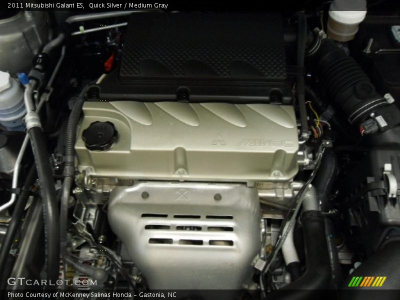 Quick Silver / Medium Gray 2011 Mitsubishi Galant ES