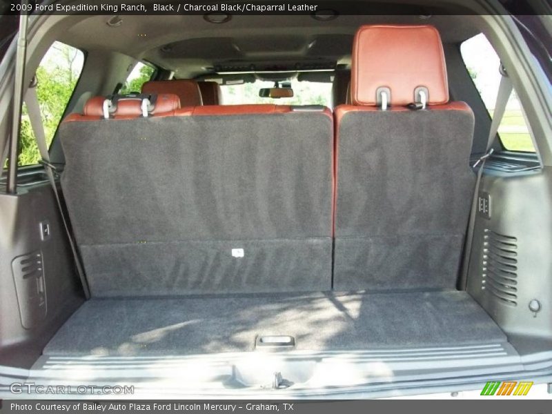 Black / Charcoal Black/Chaparral Leather 2009 Ford Expedition King Ranch
