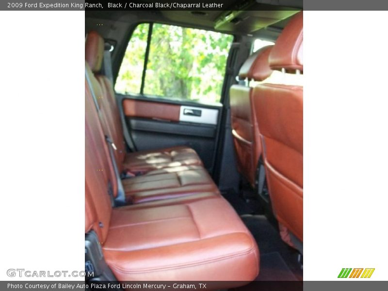 Black / Charcoal Black/Chaparral Leather 2009 Ford Expedition King Ranch