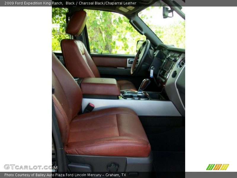 Black / Charcoal Black/Chaparral Leather 2009 Ford Expedition King Ranch