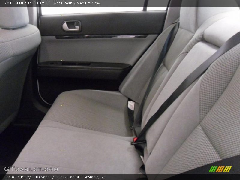 White Pearl / Medium Gray 2011 Mitsubishi Galant SE