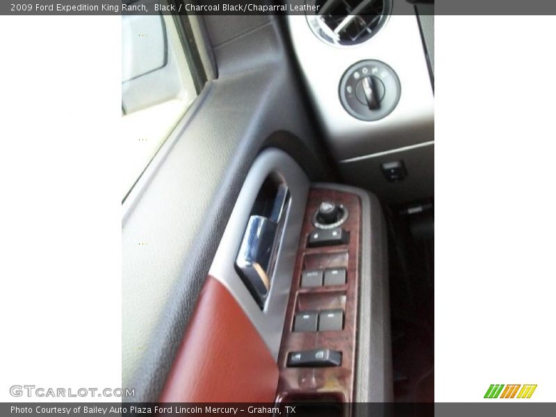 Black / Charcoal Black/Chaparral Leather 2009 Ford Expedition King Ranch