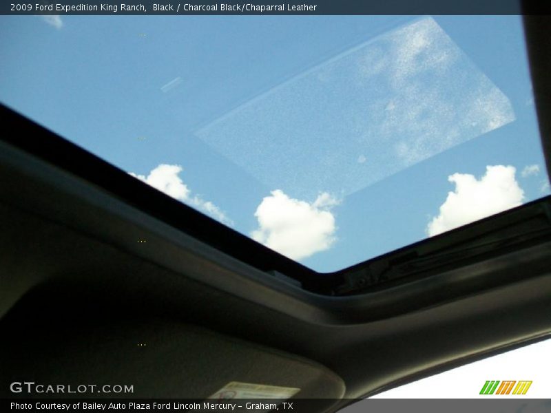 Black / Charcoal Black/Chaparral Leather 2009 Ford Expedition King Ranch