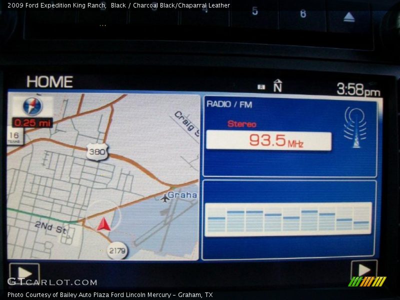 Black / Charcoal Black/Chaparral Leather 2009 Ford Expedition King Ranch