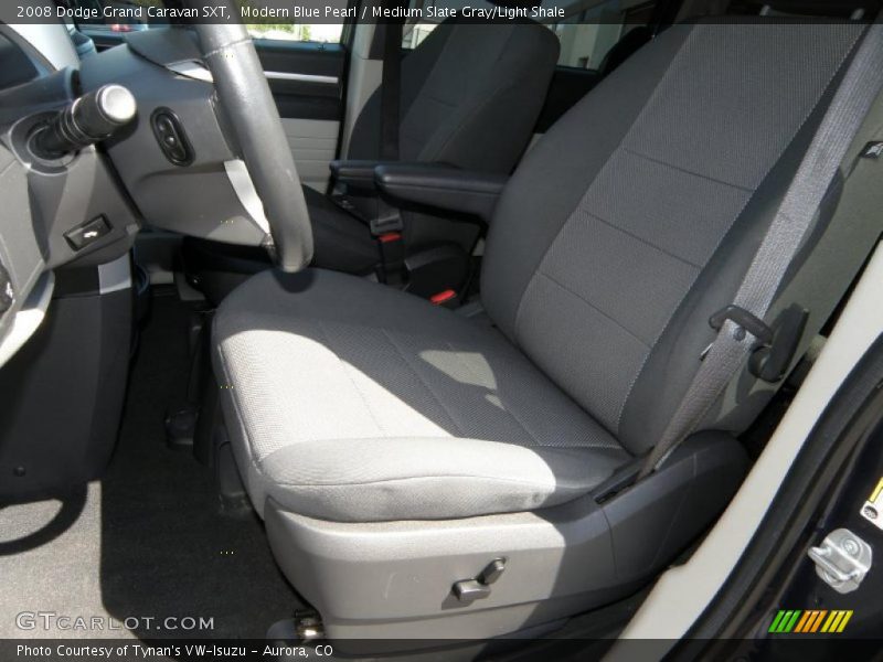 Modern Blue Pearl / Medium Slate Gray/Light Shale 2008 Dodge Grand Caravan SXT