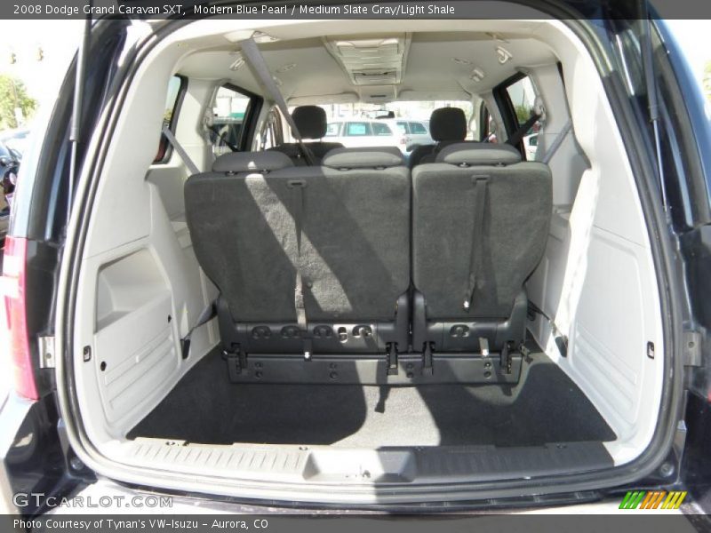 Modern Blue Pearl / Medium Slate Gray/Light Shale 2008 Dodge Grand Caravan SXT