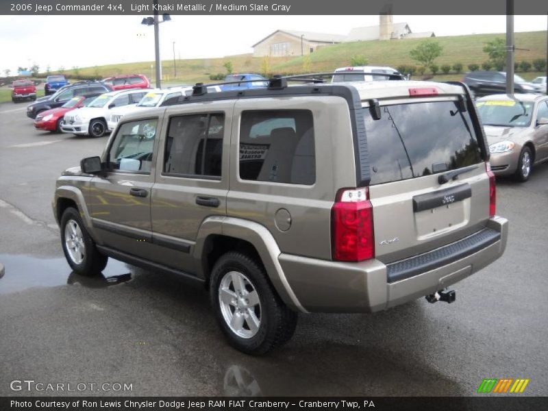 Light Khaki Metallic / Medium Slate Gray 2006 Jeep Commander 4x4