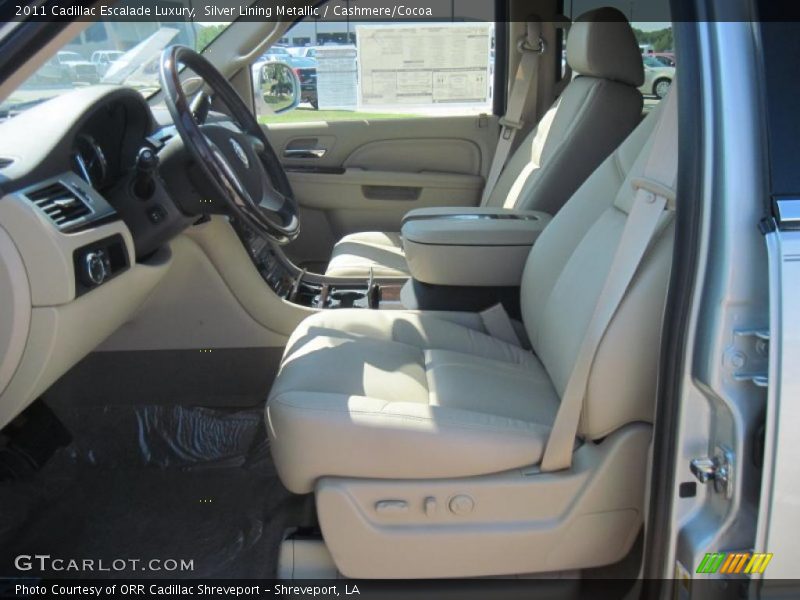 Silver Lining Metallic / Cashmere/Cocoa 2011 Cadillac Escalade Luxury