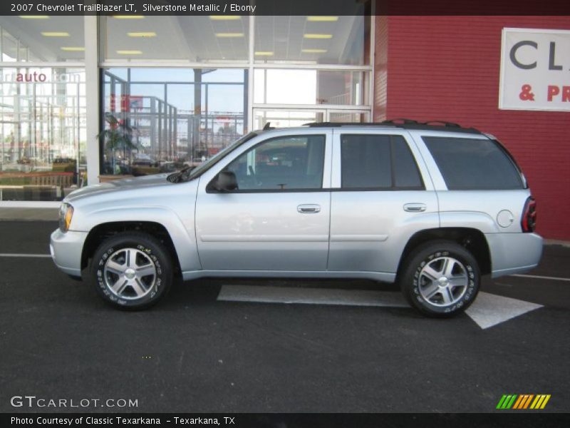 Silverstone Metallic / Ebony 2007 Chevrolet TrailBlazer LT