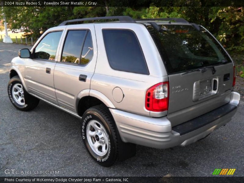 Powellite Silver Metallic / Gray 2004 Isuzu Rodeo S