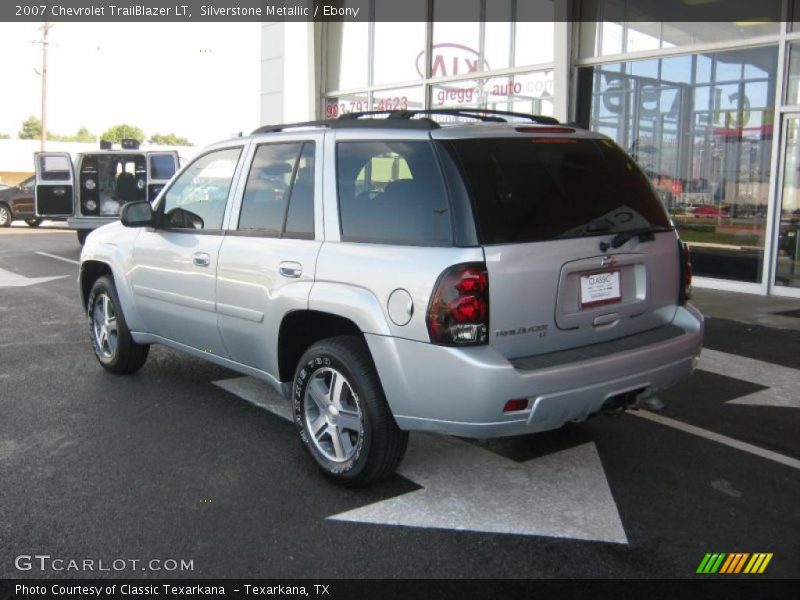 Silverstone Metallic / Ebony 2007 Chevrolet TrailBlazer LT