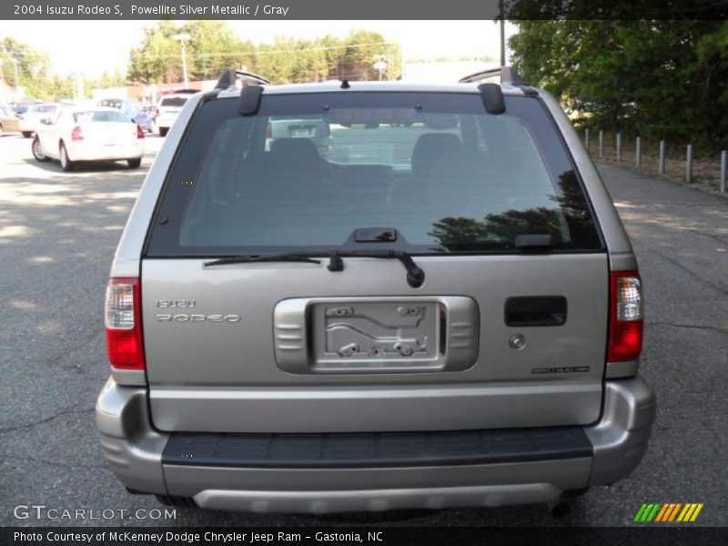 Powellite Silver Metallic / Gray 2004 Isuzu Rodeo S