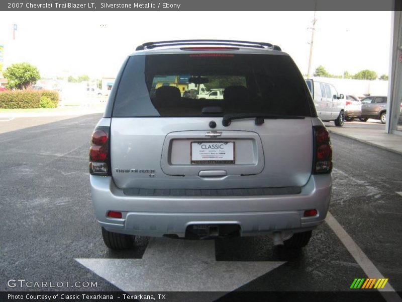 Silverstone Metallic / Ebony 2007 Chevrolet TrailBlazer LT