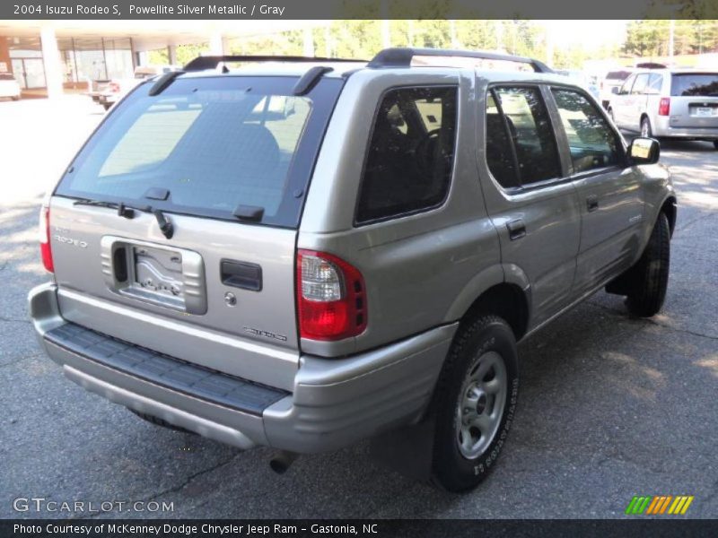 Powellite Silver Metallic / Gray 2004 Isuzu Rodeo S