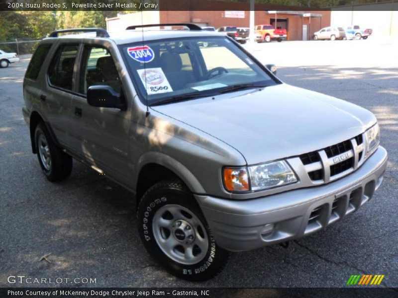 Powellite Silver Metallic / Gray 2004 Isuzu Rodeo S