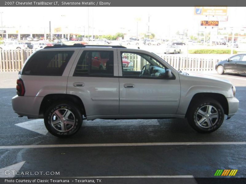 Silverstone Metallic / Ebony 2007 Chevrolet TrailBlazer LT