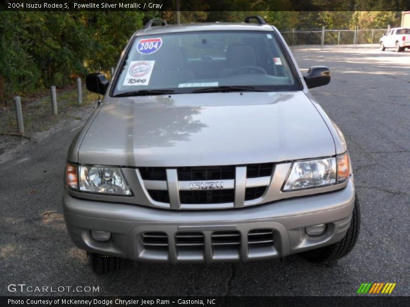 Powellite Silver Metallic / Gray 2004 Isuzu Rodeo S