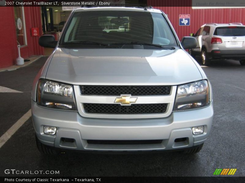 Silverstone Metallic / Ebony 2007 Chevrolet TrailBlazer LT