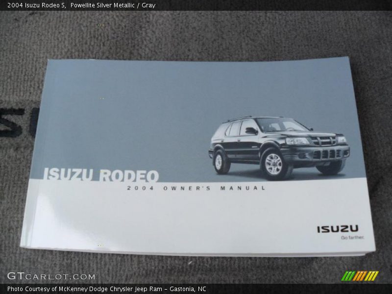 Powellite Silver Metallic / Gray 2004 Isuzu Rodeo S