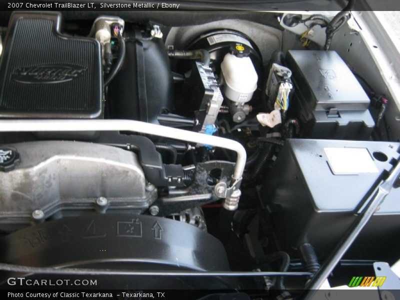 Silverstone Metallic / Ebony 2007 Chevrolet TrailBlazer LT