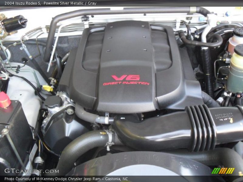 Powellite Silver Metallic / Gray 2004 Isuzu Rodeo S
